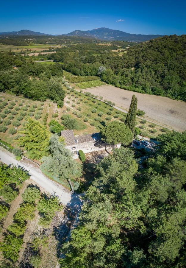 Bed and Breakfast Les Logis De Paban Crestet Exterior foto