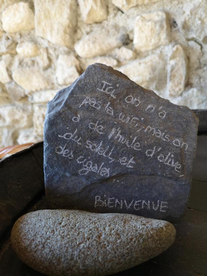 Bed and Breakfast Les Logis De Paban Crestet Exterior foto