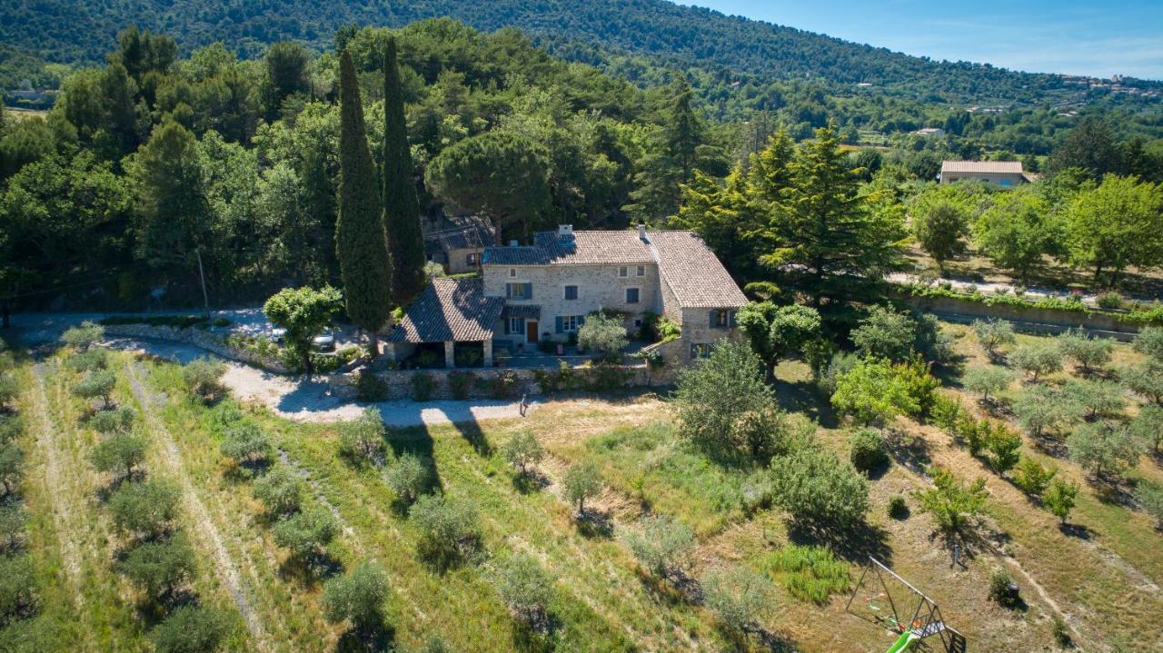 Bed and Breakfast Les Logis De Paban Crestet Exterior foto