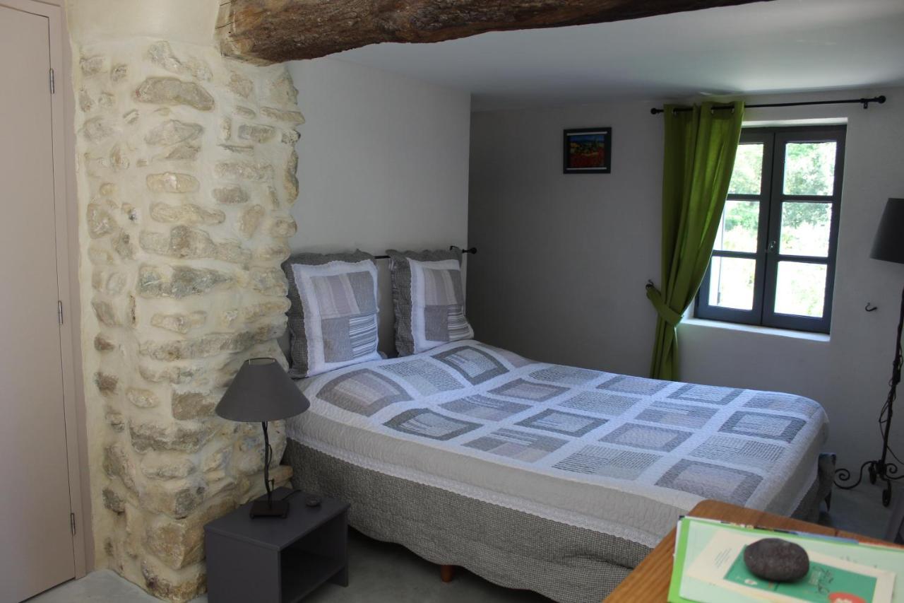 Bed and Breakfast Les Logis De Paban Crestet Exterior foto